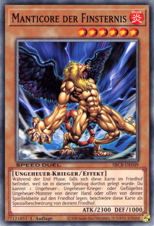 Manticore des Ténèbres