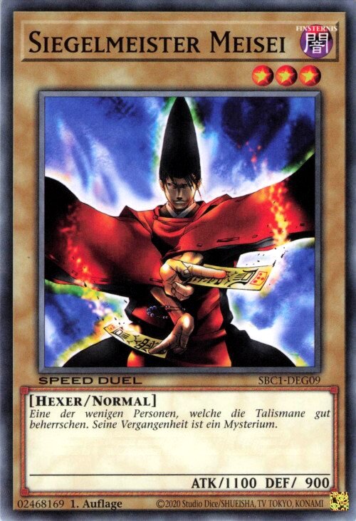 Meisei, Le Maître des Sceaux