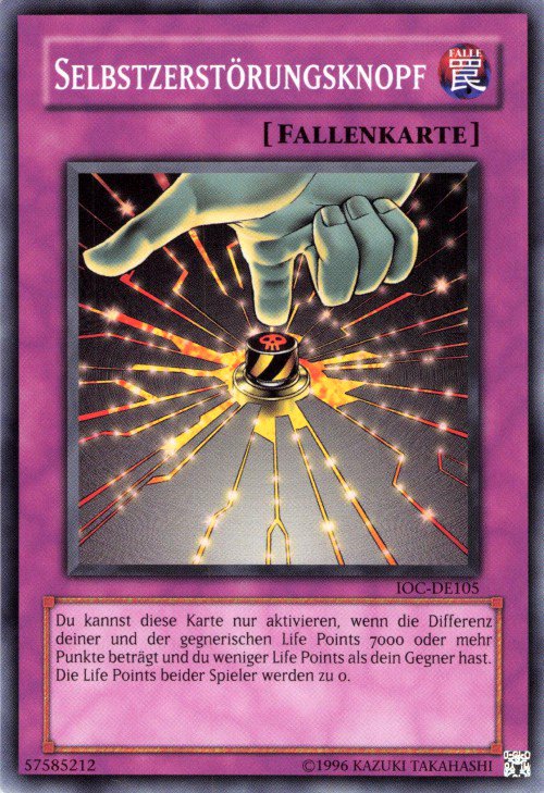 Bouton d'Autodestruction