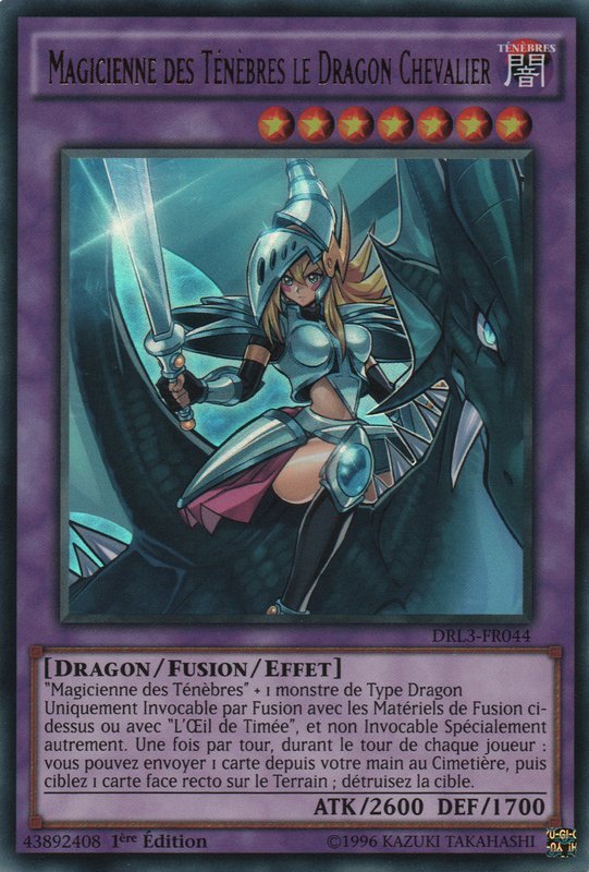 Magicienne des Ténèbres le Dragon Chevalier