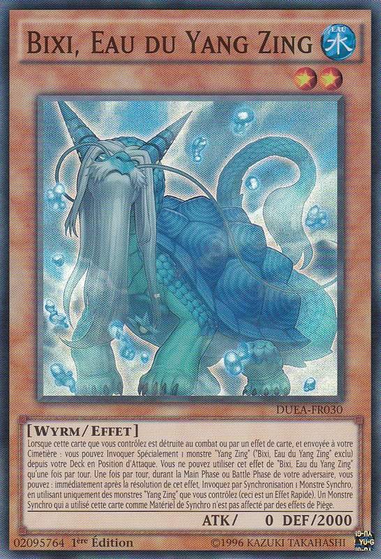 Bixi, Water of the Yang Zing