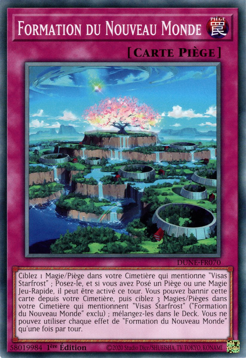 Formation du Nouveau Monde
