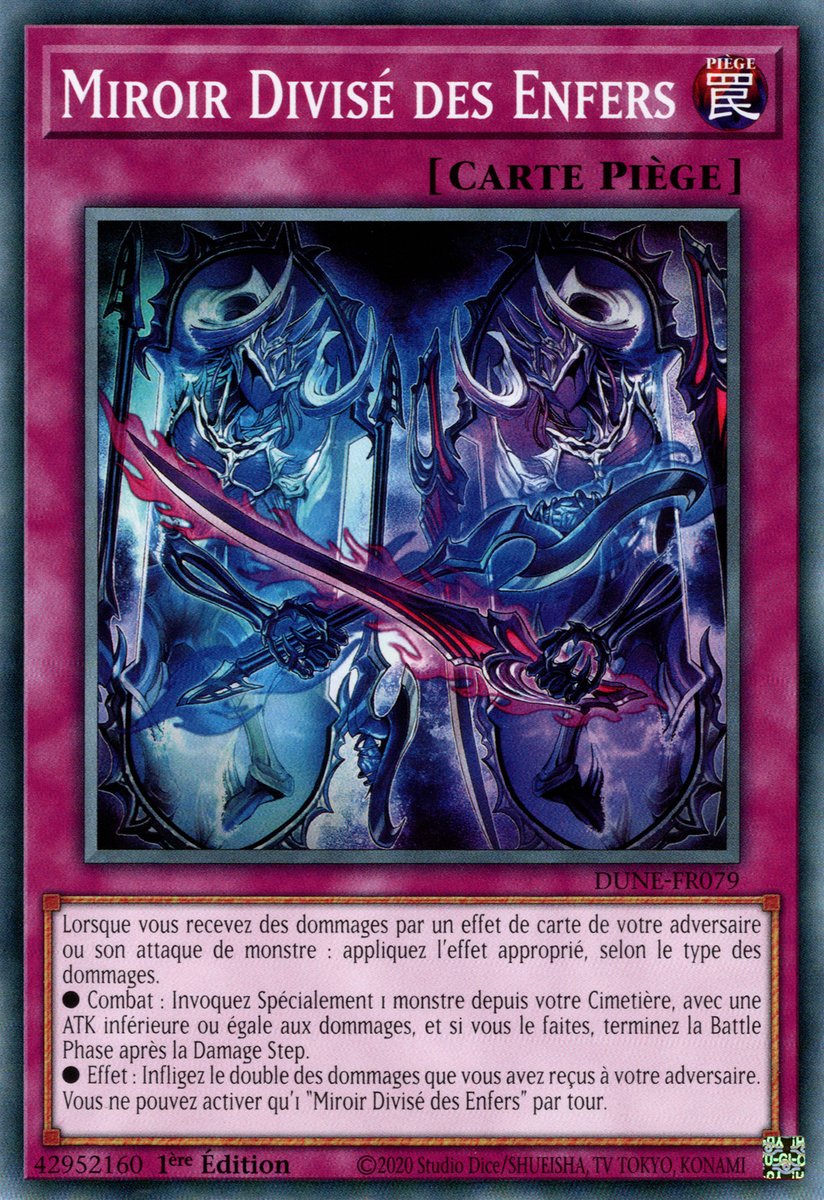 Miroir Divisé des Enfers