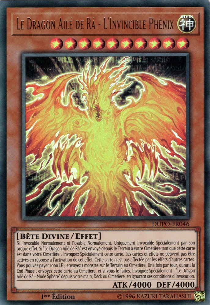 The Winged Dragon of Ra - Immortal Phoenix