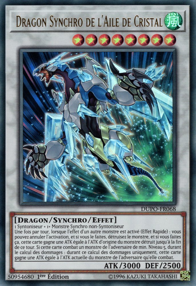 Crystal Wing Synchro Dragon