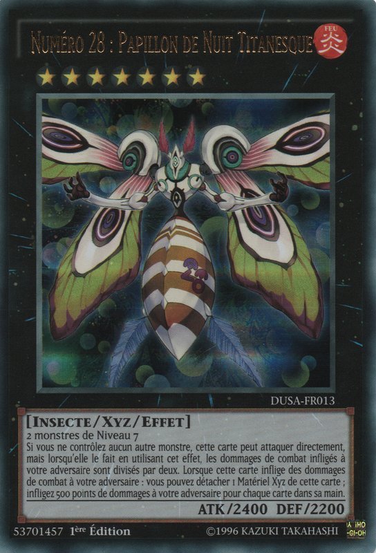 Numéro 28 : Papillon de Nuit Titanesque
