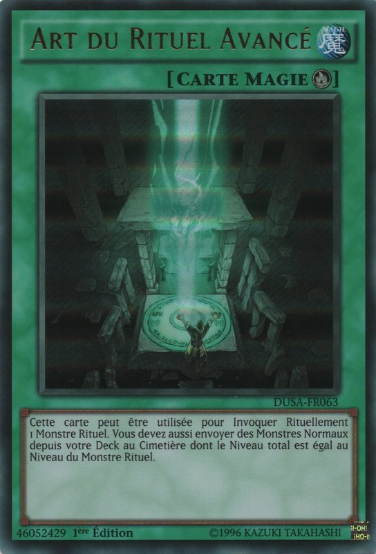 Art du Rituel Avancé