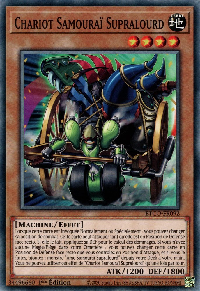 Chariot Samouraï Supralourd