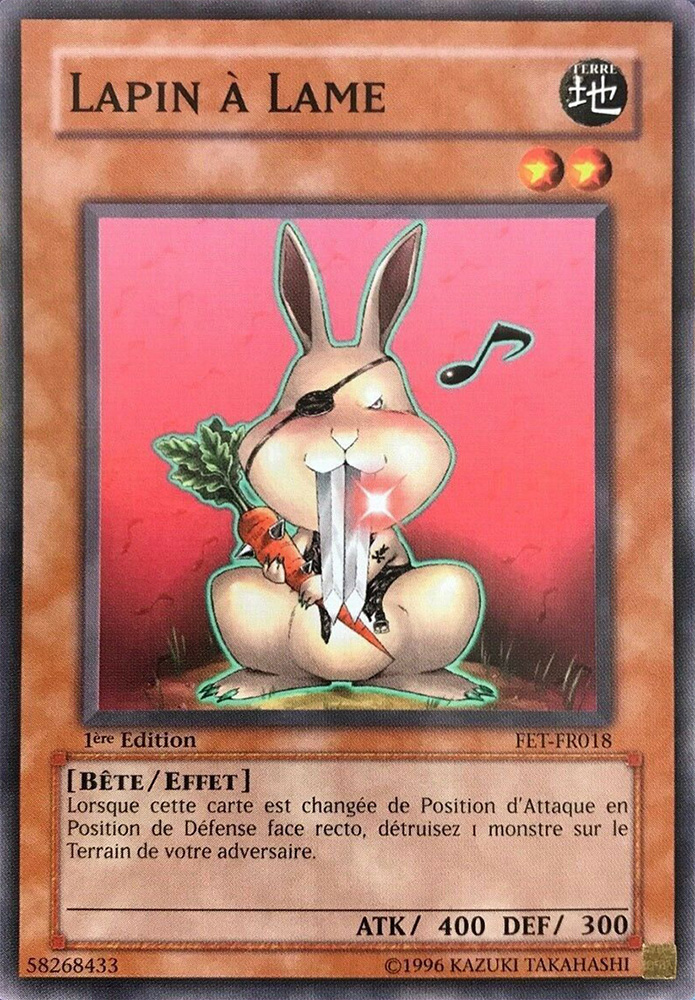 Lapin à Lame