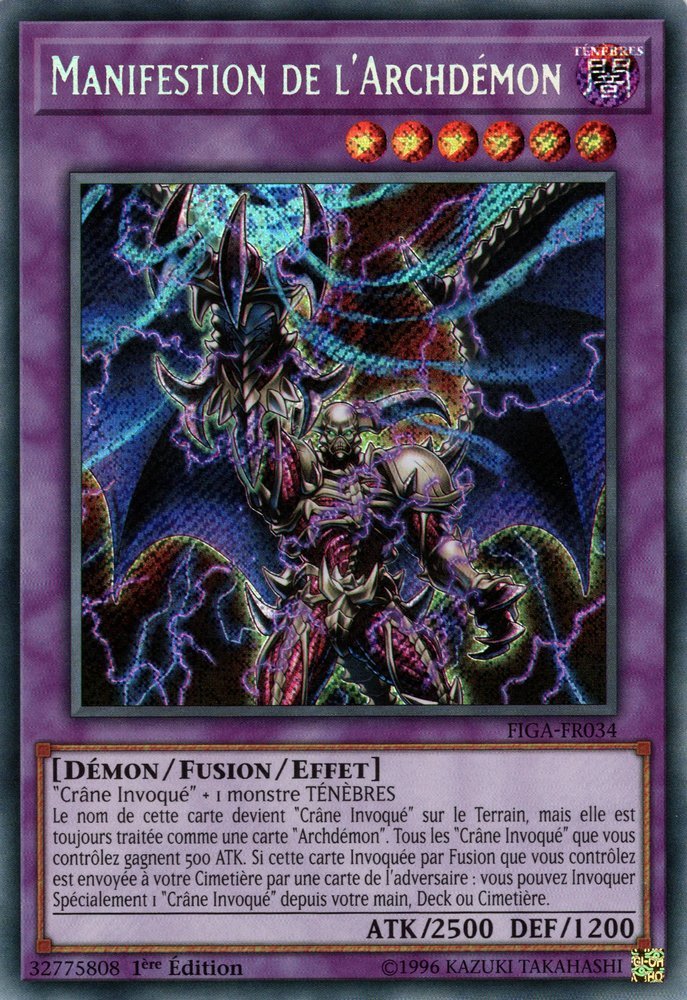 Archfiend's Manifestation