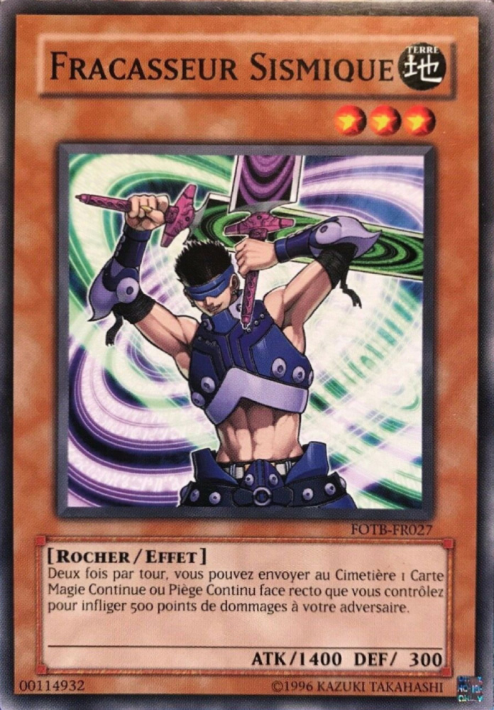 Fracasseur Sismique