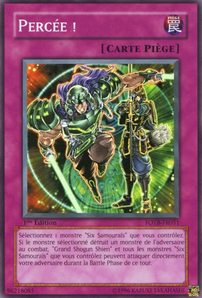Percée !