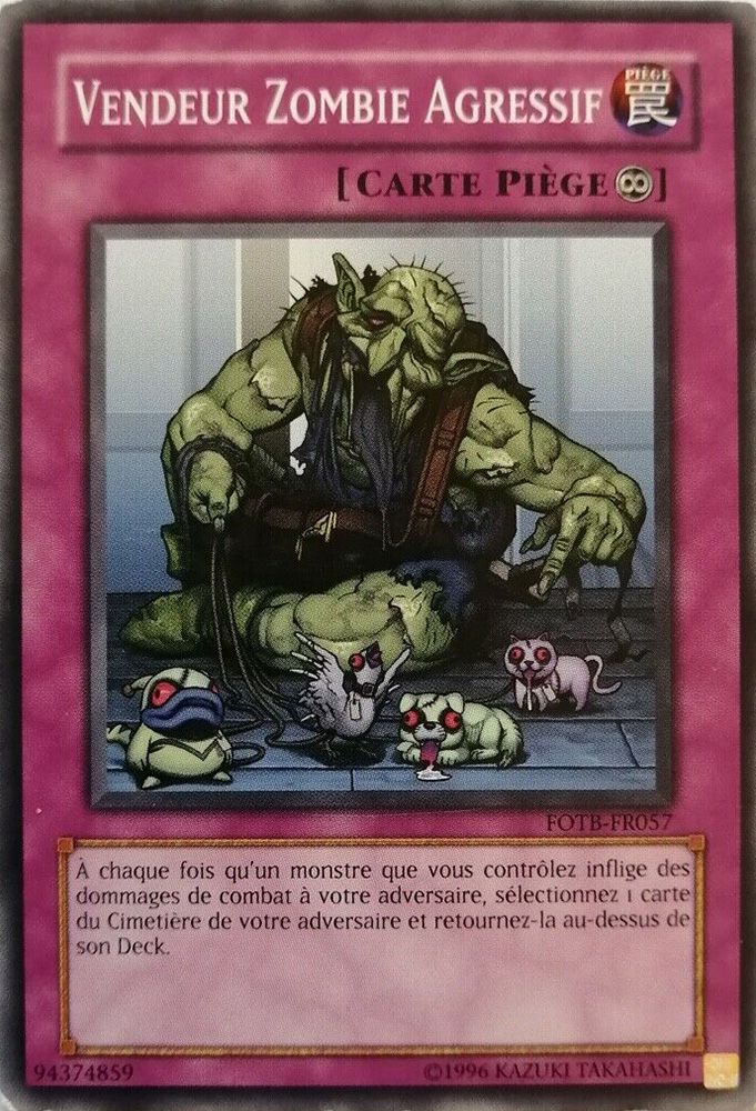 Vendeur Zombie Agressif