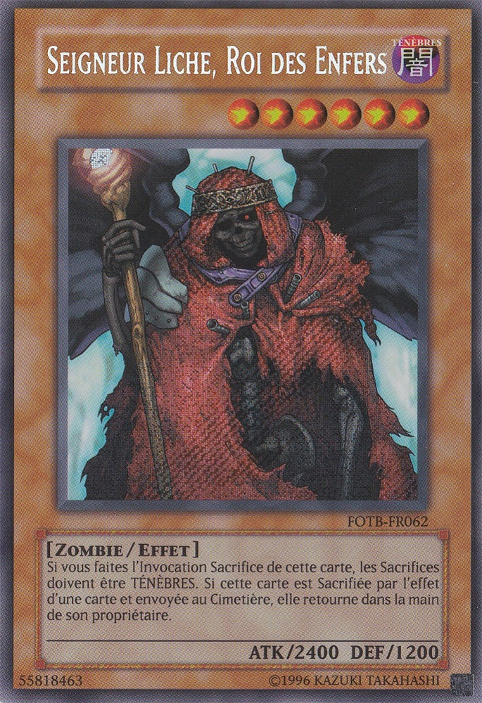 Seigneur Liche, Roi des Enfers