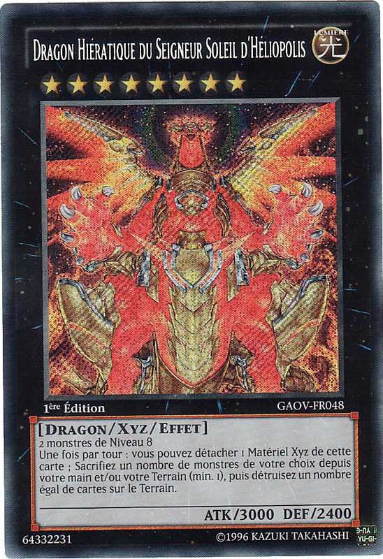 Hieratic Sun Dragon Overlord of Heliopolis
