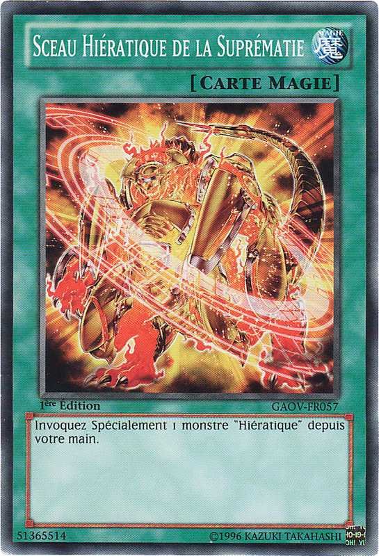 Hieratic Seal of Supremacy