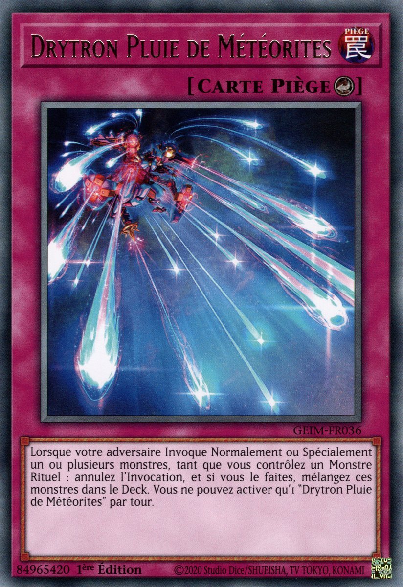 Drytron Meteor Shower
