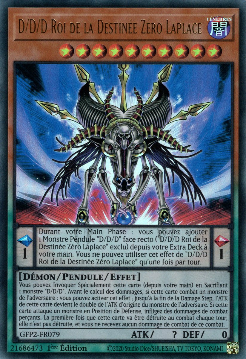 D/D/D Destiny King Zero Laplace