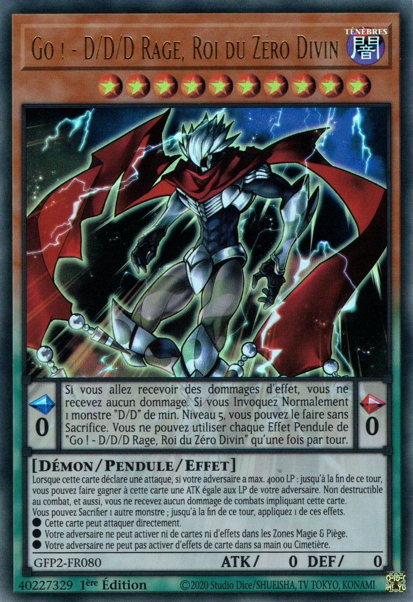 Go! - D/D/D Divine Zero King Rage