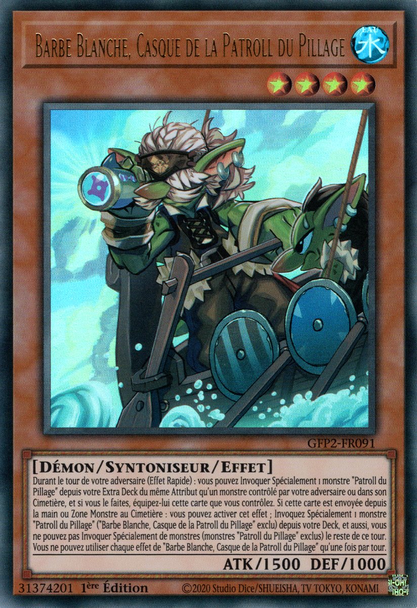 Whitebeard, the Plunder Patroll Helm