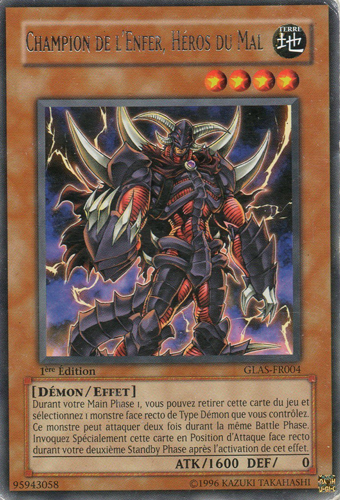 Champion de l'Enfer, HÉROS du Mal