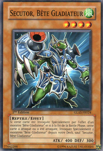 Secutor, Bête Gladiateur