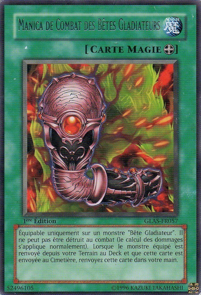 Manica de Combat des Bêtes Gladiateurs