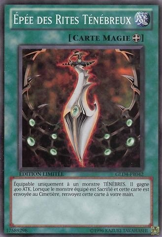 Epée des Rites Ténébreux
