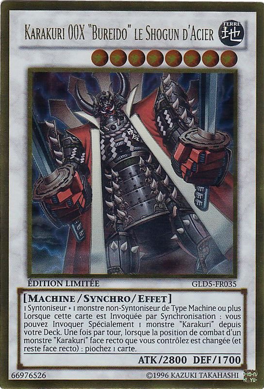Karakuri 00X "Bureido" le Shogun d'Acier