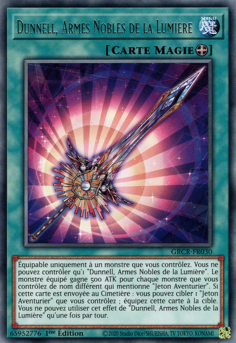 Dunnell, Armes Nobles de la Lumière