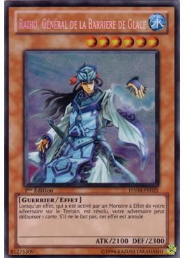Raiho, Général de la Barrière de Glace