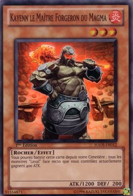Kayenn, the Master Magma Blacksmith