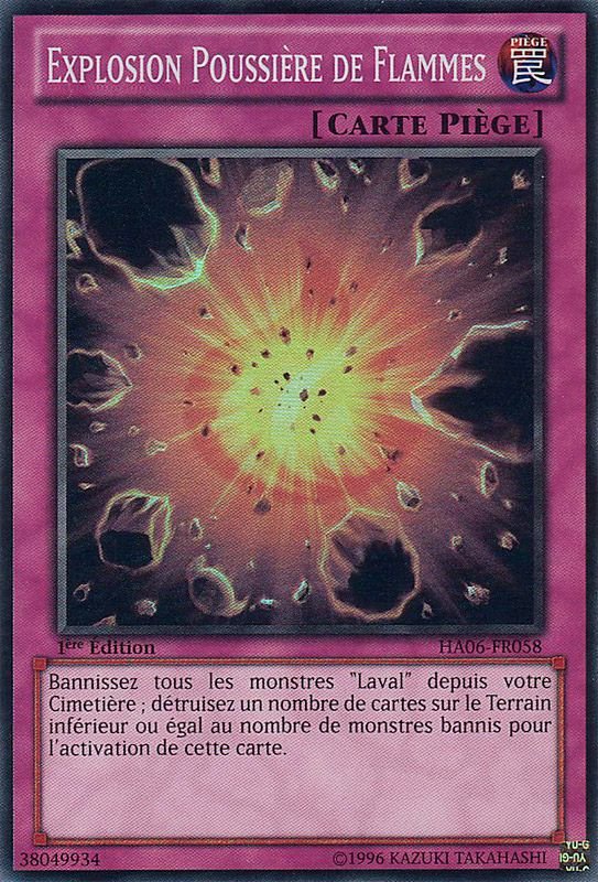Explosion Poussière de Flammes