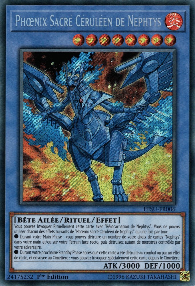 Phœnix Sacré Céruléen de Nephtys