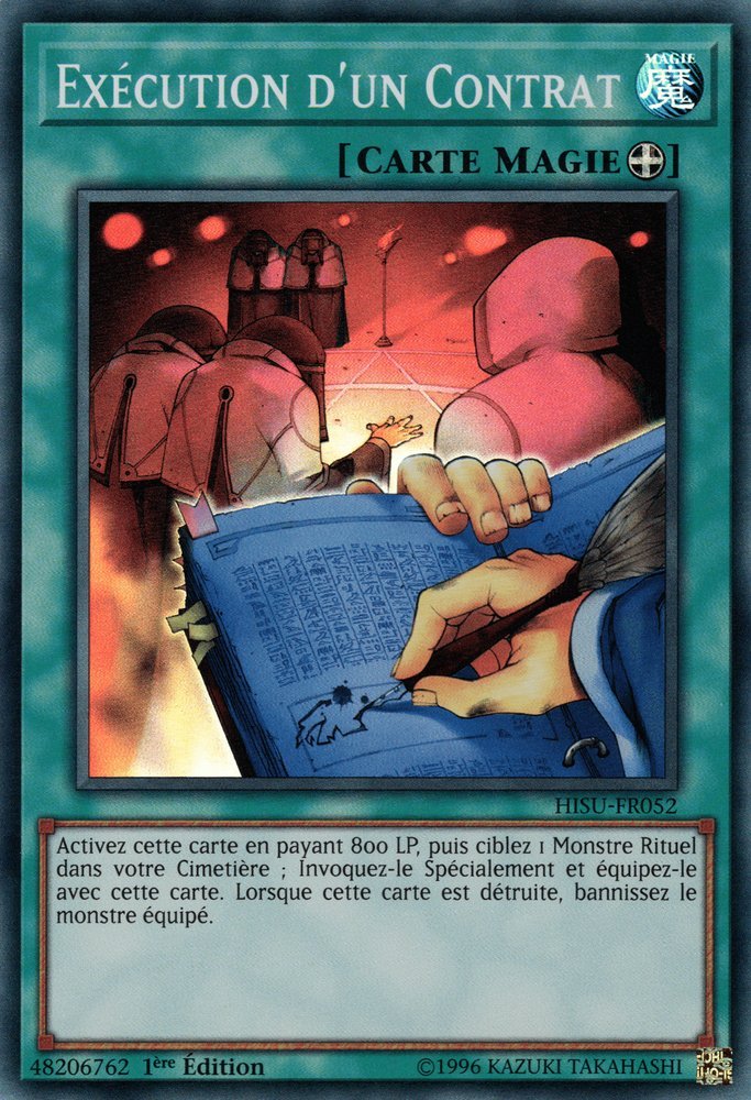 Exécution d'un Contrat