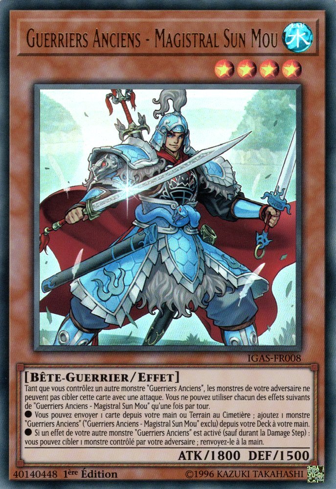 Guerriers Anciens - Magistral Sun Mou