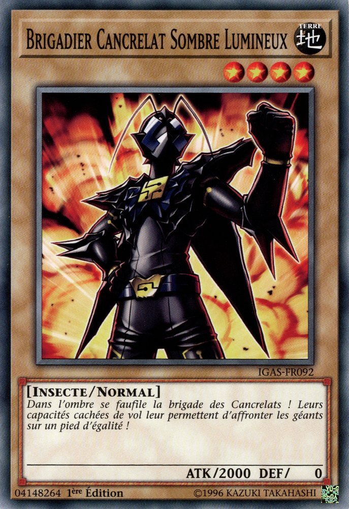 Brigadier Cancrelat Sombre Lumineux