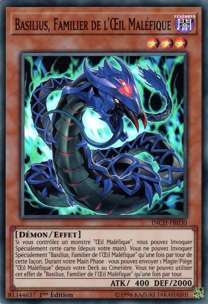 Basilius, Familiar of the Evil Eye