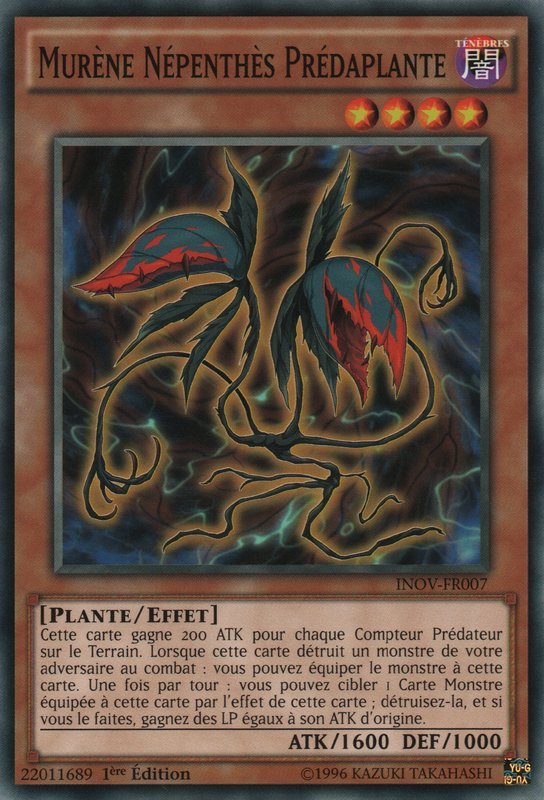 Murène Népenthès Prédaplante