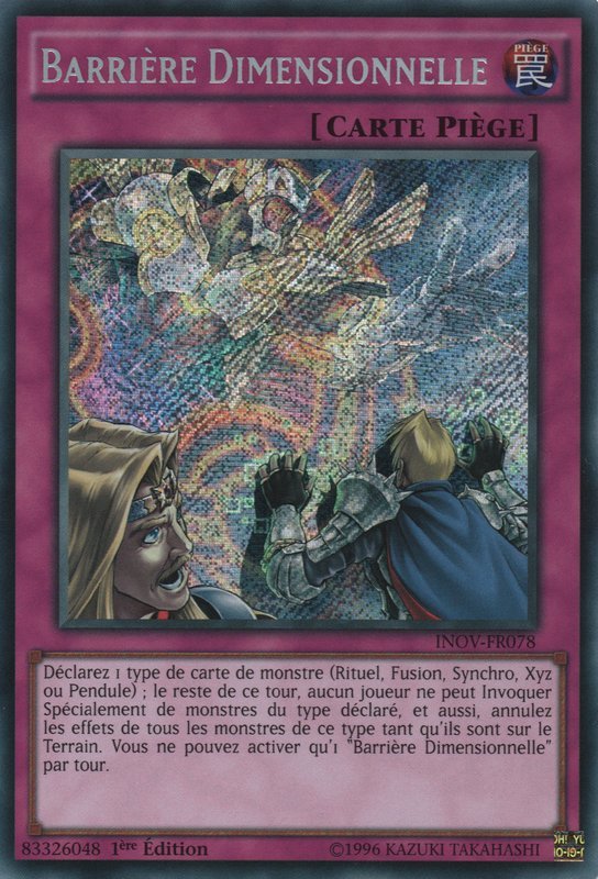 Barrière Dimensionnelle
