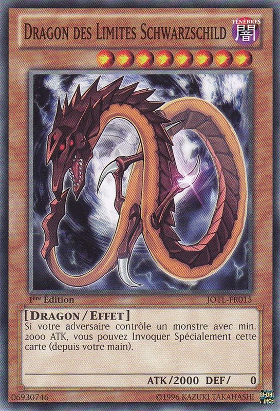 Dragon des Limites Schwarzschild