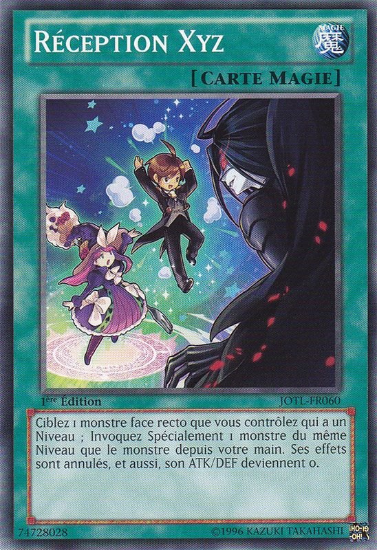 Réception Xyz