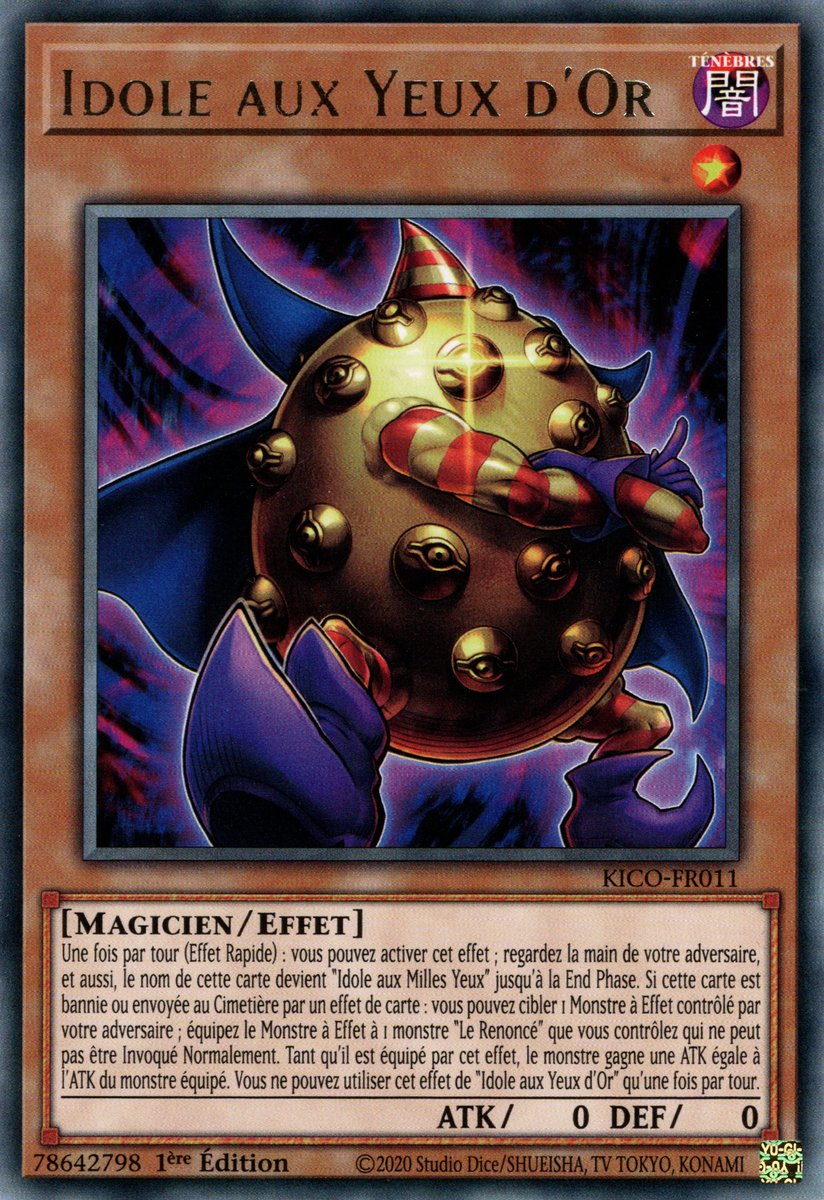 Golden-Eyes Idol