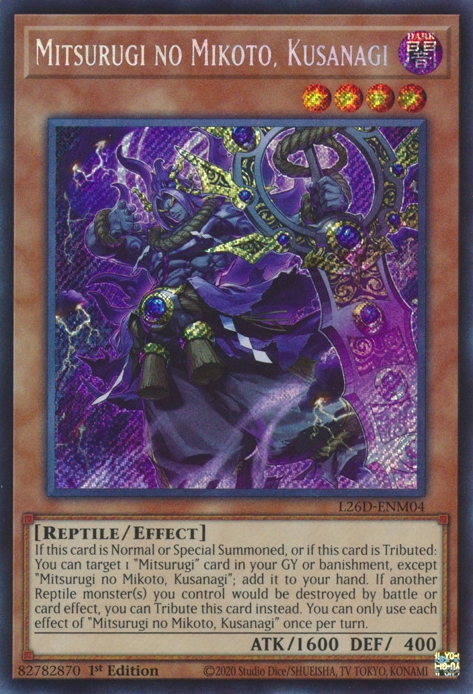 Mitsurugi no Mikoto, Kusanagi