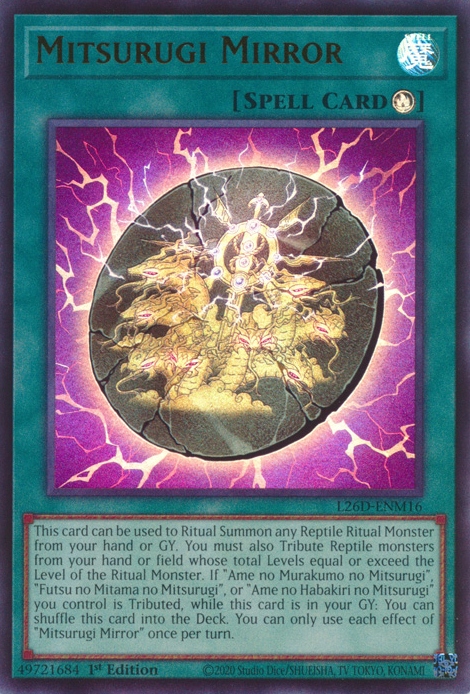 mirror card yugioh Amazon.com: YU-GI-OH! - Fairy's Hand Mirror (LCJW-EN106) - Legendary  Collection 4: Joey's World - 1st Edition main image 1