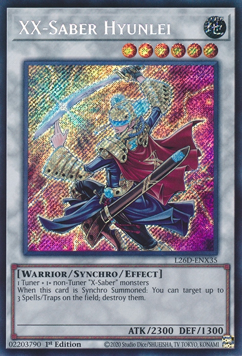 XX-Saber Hyunlei - Yu-Gi-Oh! card (29625) | Playin