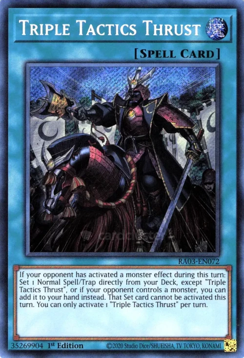 Triple Tactics Thrust