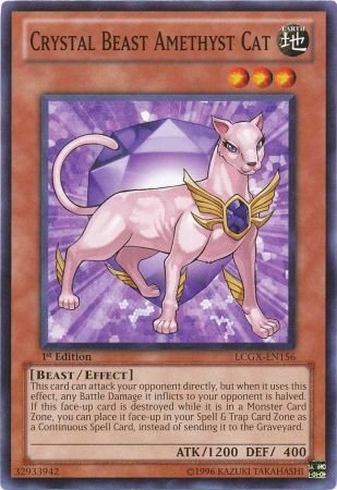 Bête Cristalline : Chat d'Améthyste