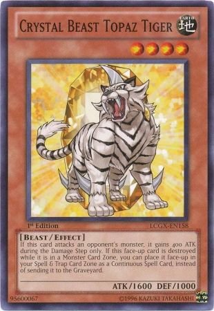 Bête Cristalline : Tigre de Topaze