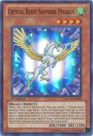 Bête Cristalline : Pégase de Saphir